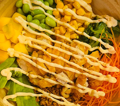Poke bowls